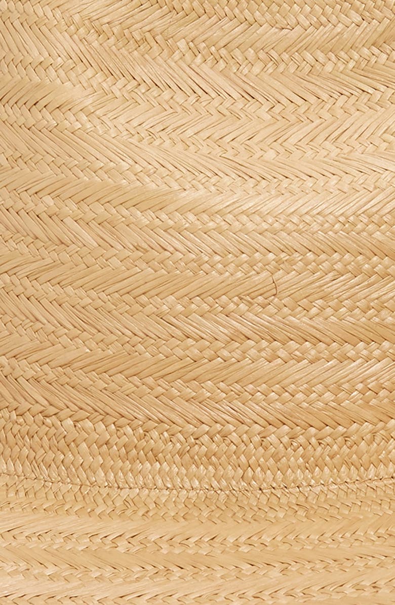 Saint Laurent Waikiki Straw Hat, Alternate, color, Natural