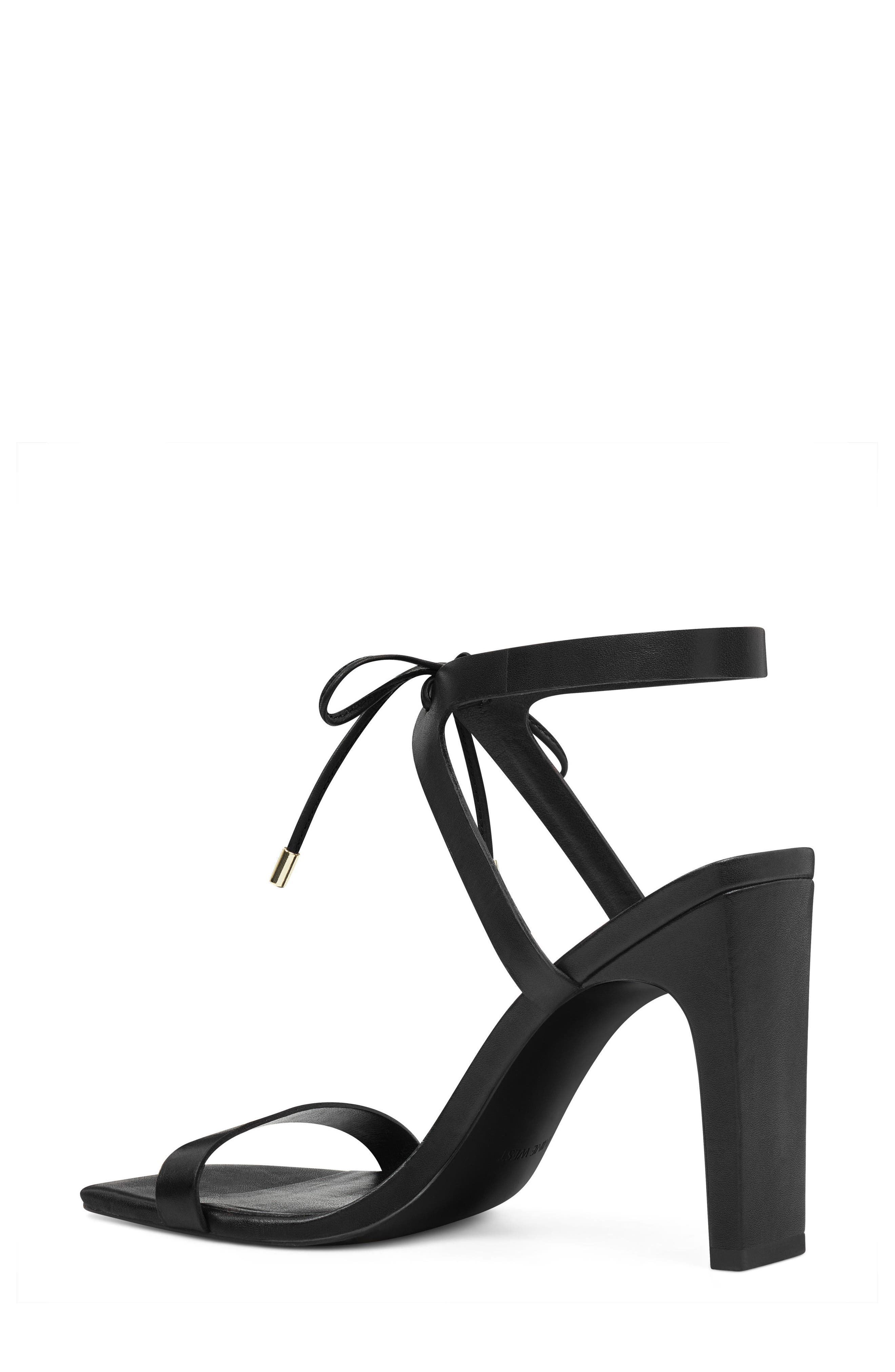Nine West Longitano Squared Toe Sandal, Alternate, color, 