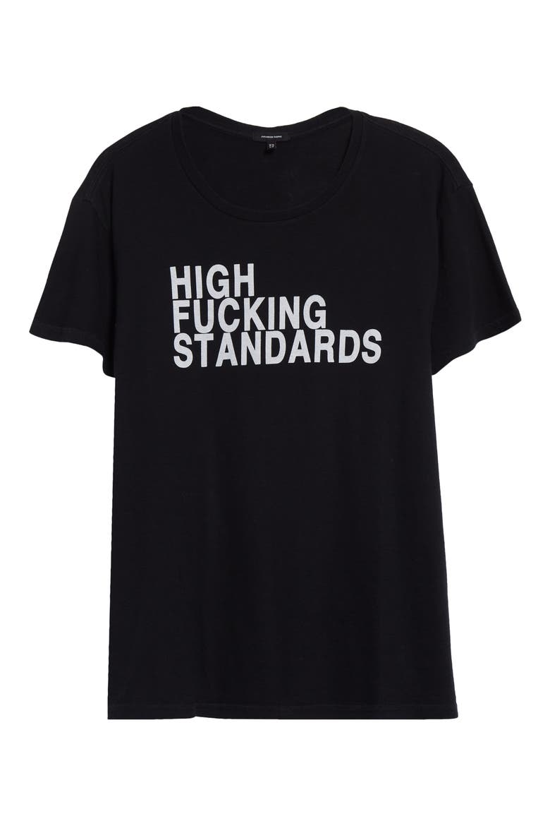 R13 High Fucking Standards Graphic T-Shirt (Women) | Nordstrom