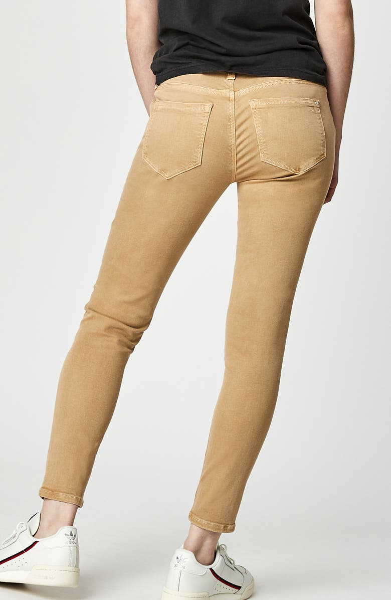 Mavi Jeans Tess Twill Pants, Alternate, color, Irish Cream Twill