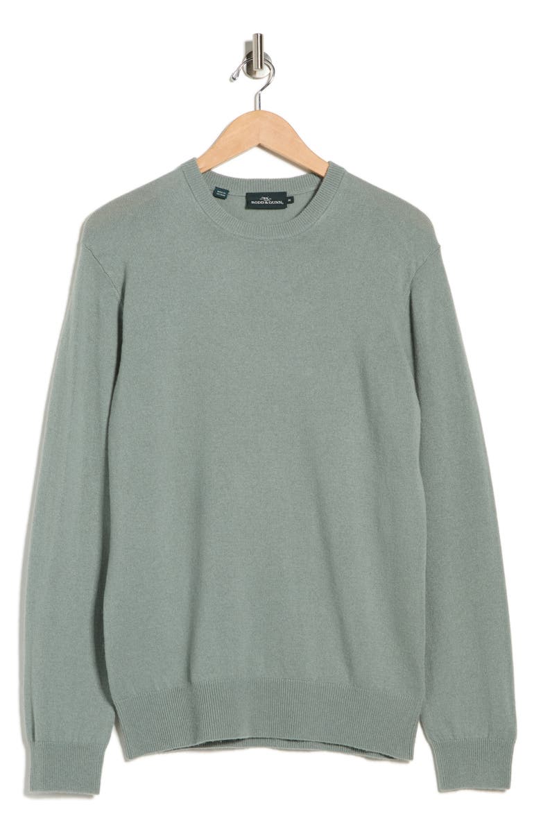 Rodd & Gunn Wool & Cashmere Crewneck Sweater, Alternate, color, Thyme