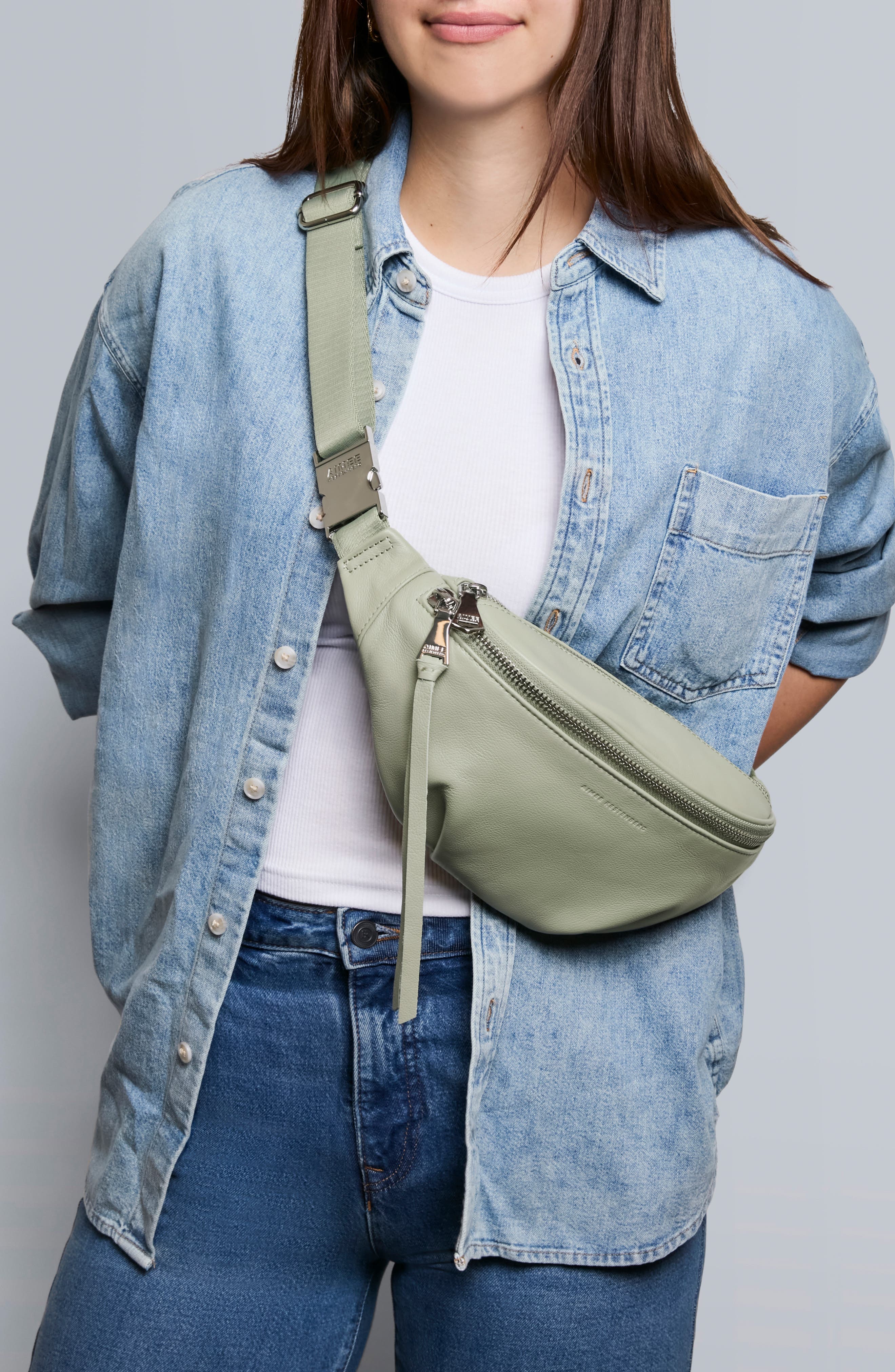 AIMEE Cabo Sling Bag, Alternate, color, Tea Tree