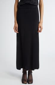 TOTEME Long Knit Skirt
