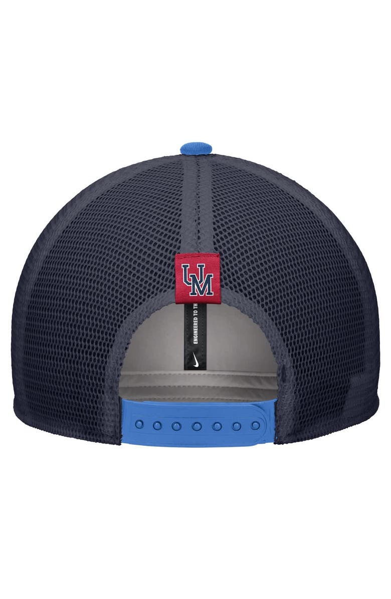 Nike Men's Nike Powder Blue Ole Miss Rebels Vintage Arch Rise Performance Trucker Adjustable Hat, Alternate, color, Powder Blue