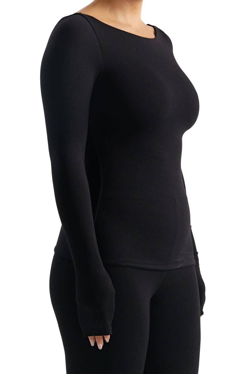 Naked Wardrobe Rock the Boat Neck Top, Alternate, color, 