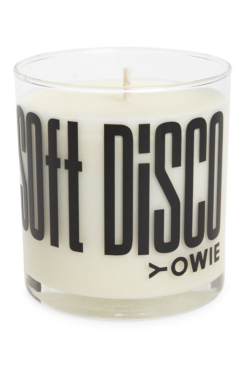 Soft Disco Candle, Main, color, WHITE