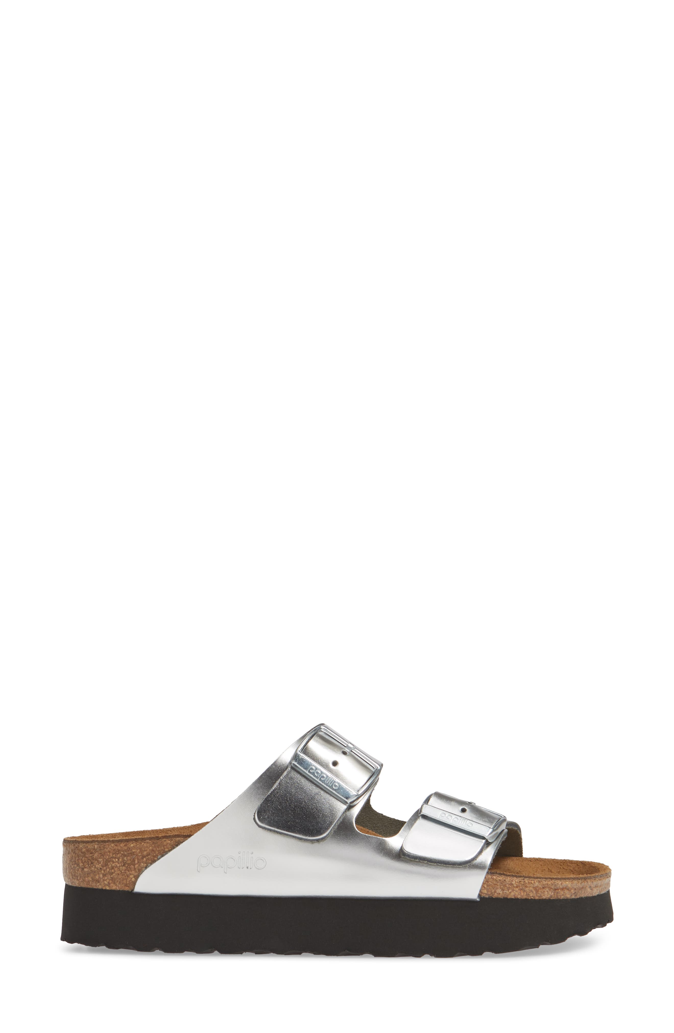 Birkenstock Papillio by Birkenstock Arizona Platform Sandal, Alternate, color, 