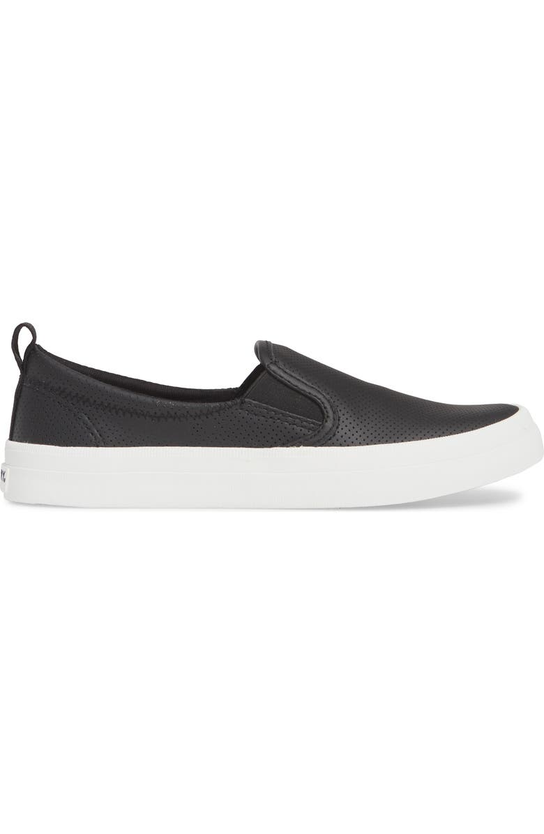 Sperry Crest Twin Gore Slip-On Sneaker, Alternate, color,