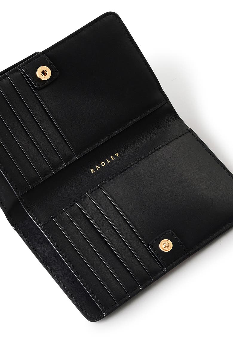 Radley Toasting Marshmallow Medium Bifold Wallet, Alternate, color, Black
