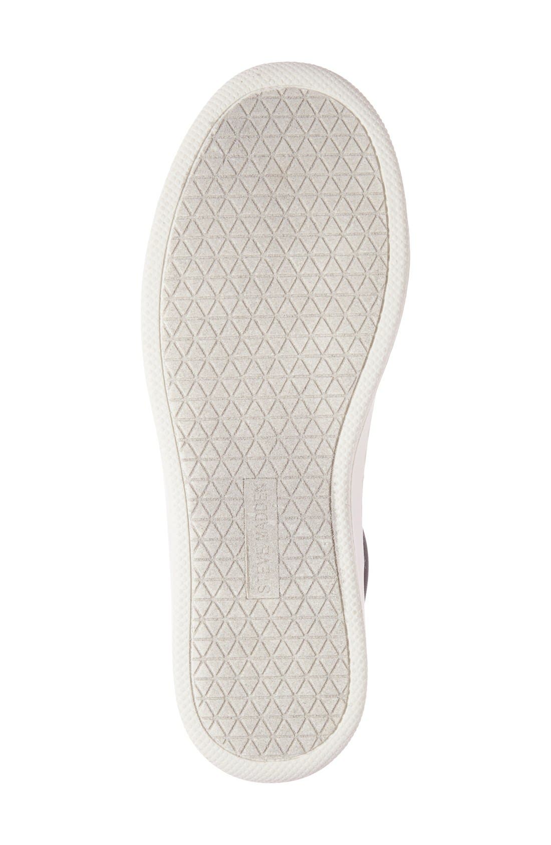 Steve Madden Bertie Metallic Platform Sneaker, Alternate, color, 