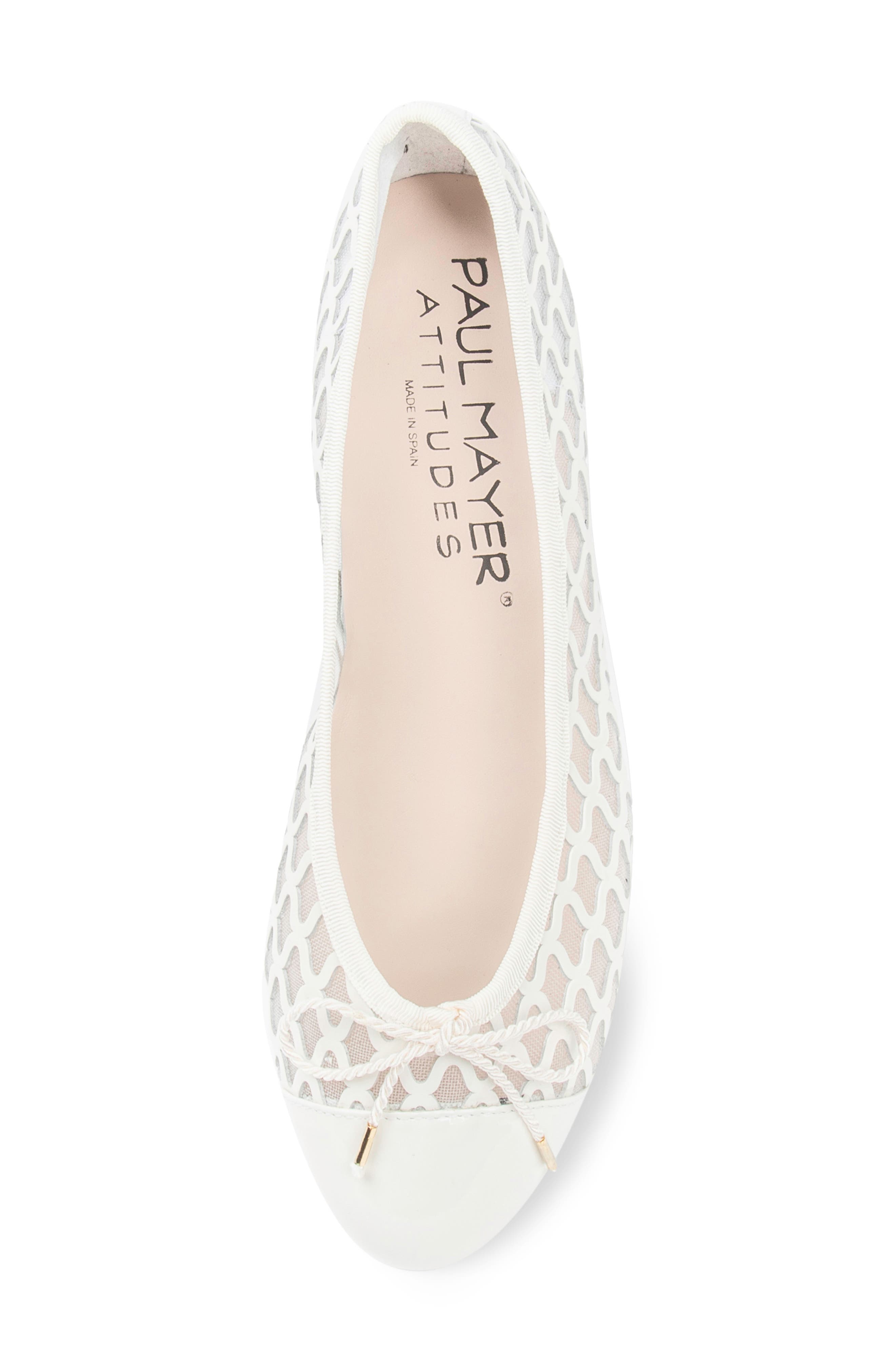 PAUL MAYER Brandy Mesh Ballet Flat, Alternate, color, 