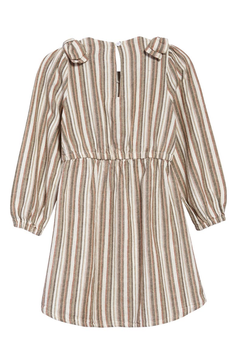 Habitual Girl Kids' Stripe Bow Dress, Alternate, color,