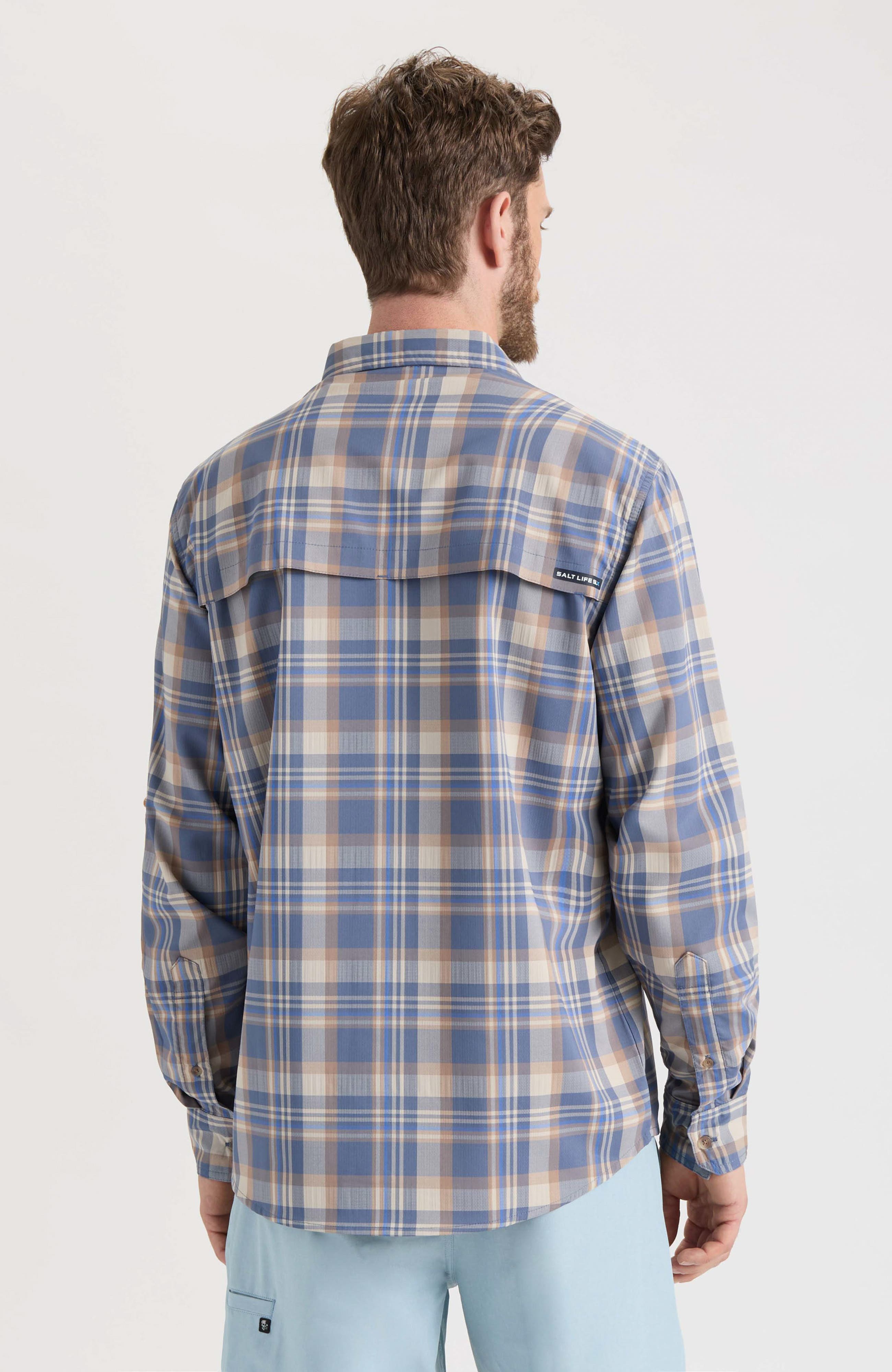 Breezers Long Sleeve Button Down Performance Shirt - image 4