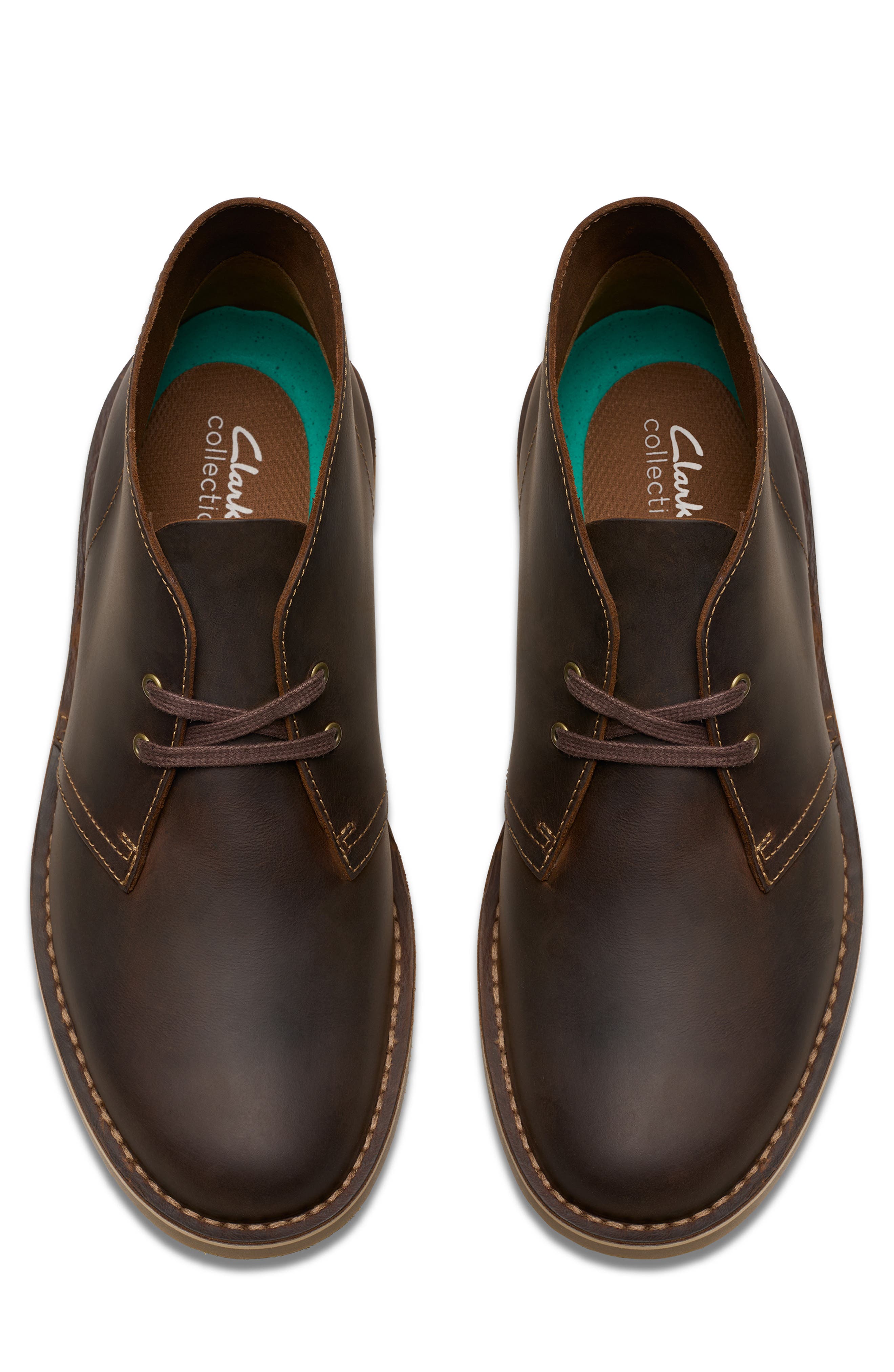 Clarks<sup>®</sup> Shepton Chukka Boot, Alternate, color, Beeswax Leather