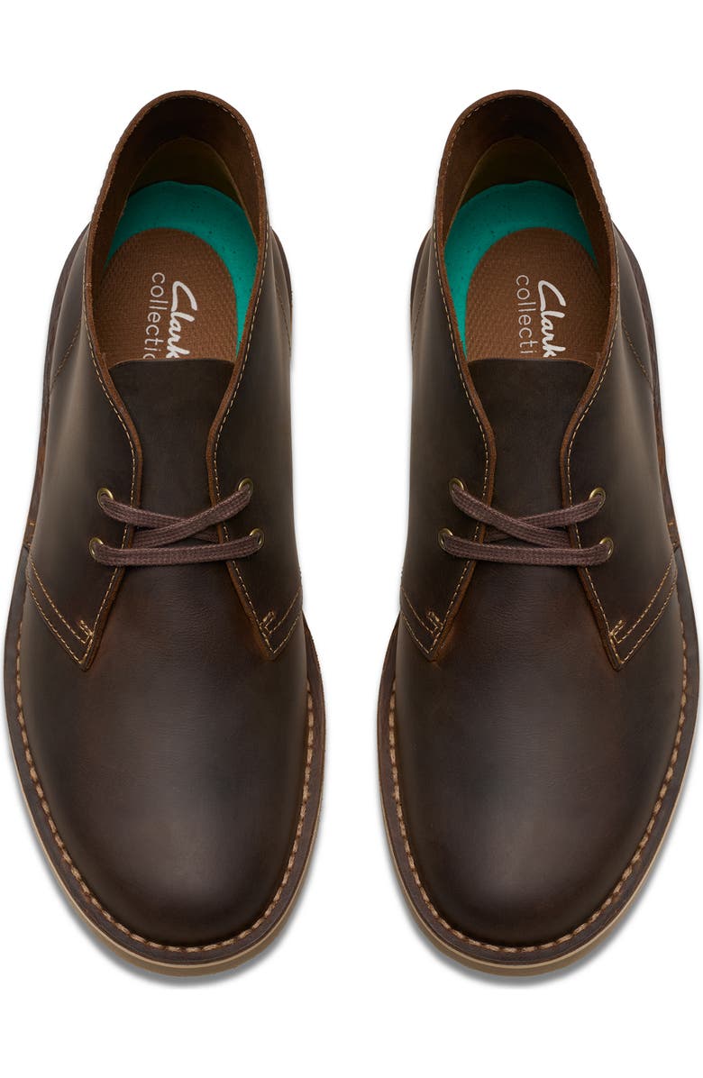 Clarks<sup>®</sup> Shepton Chukka Boot, Alternate, color, Beeswax Leather
