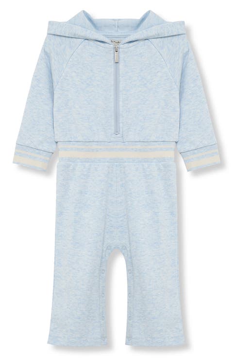 Kids' Zip Front Hooded Jumpsuit