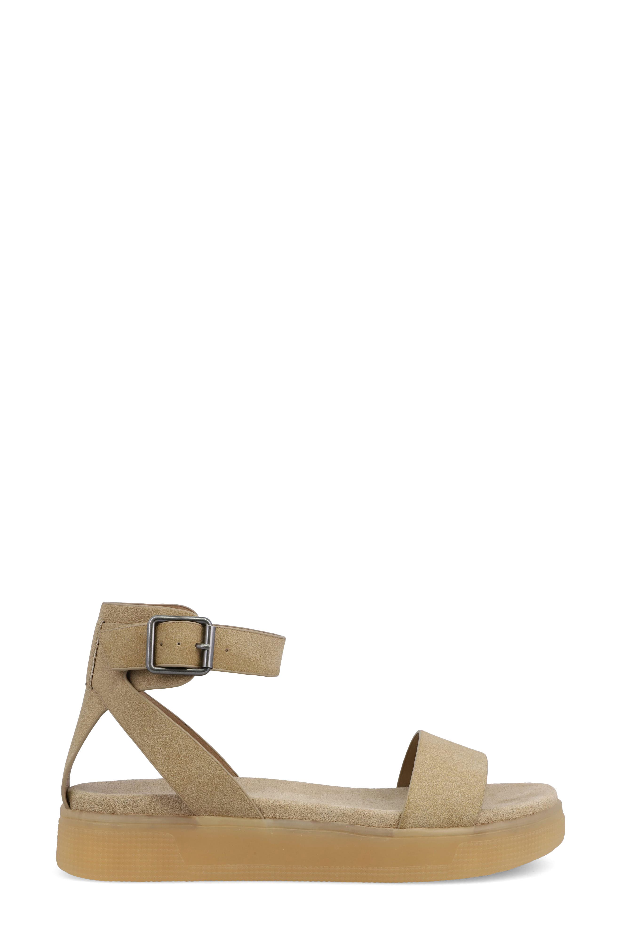 Ellen Platform Sandal, Alternate, color, SAND