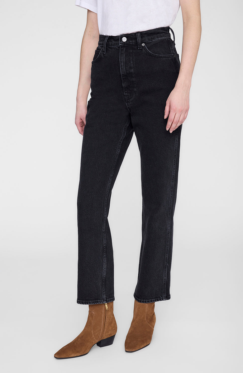 ANINE BING Jane Jean, Alternate, color, Vintage Black