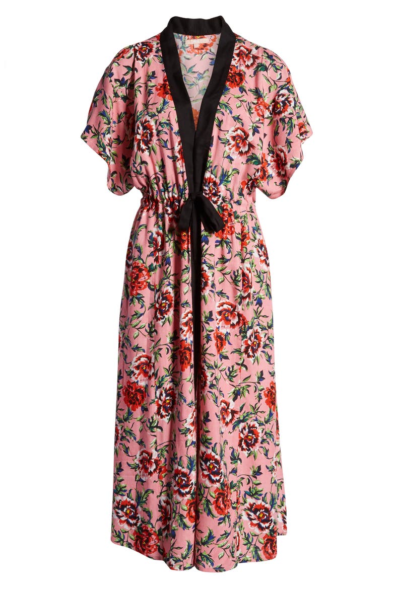 NFC Summer Rose Duster, Alternate, color, SUMMER ROSE PRINT