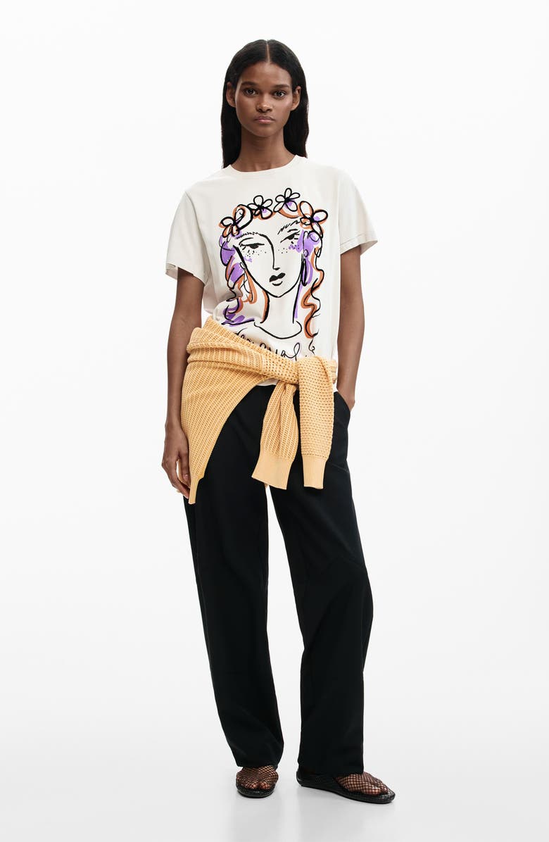Desigual Graphic T-Shirt, Alternate, color, 