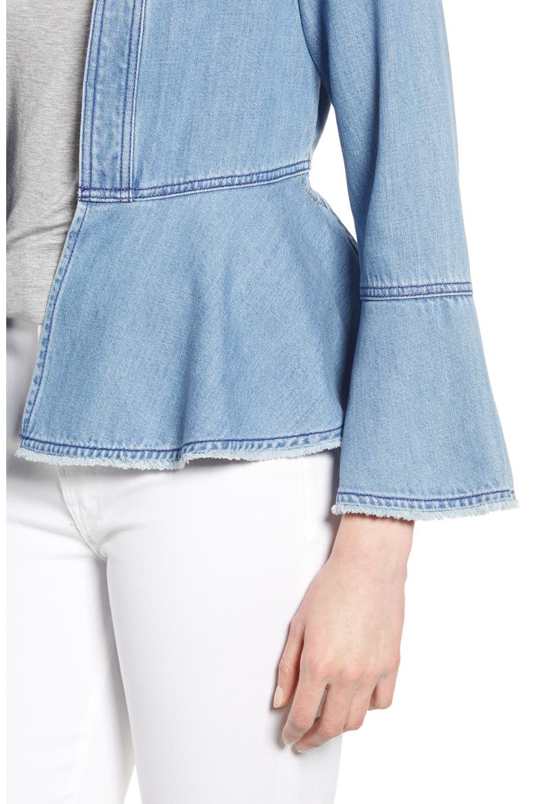 Devin Denim Jacket, Alternate, color, LIGHT STORM WASH