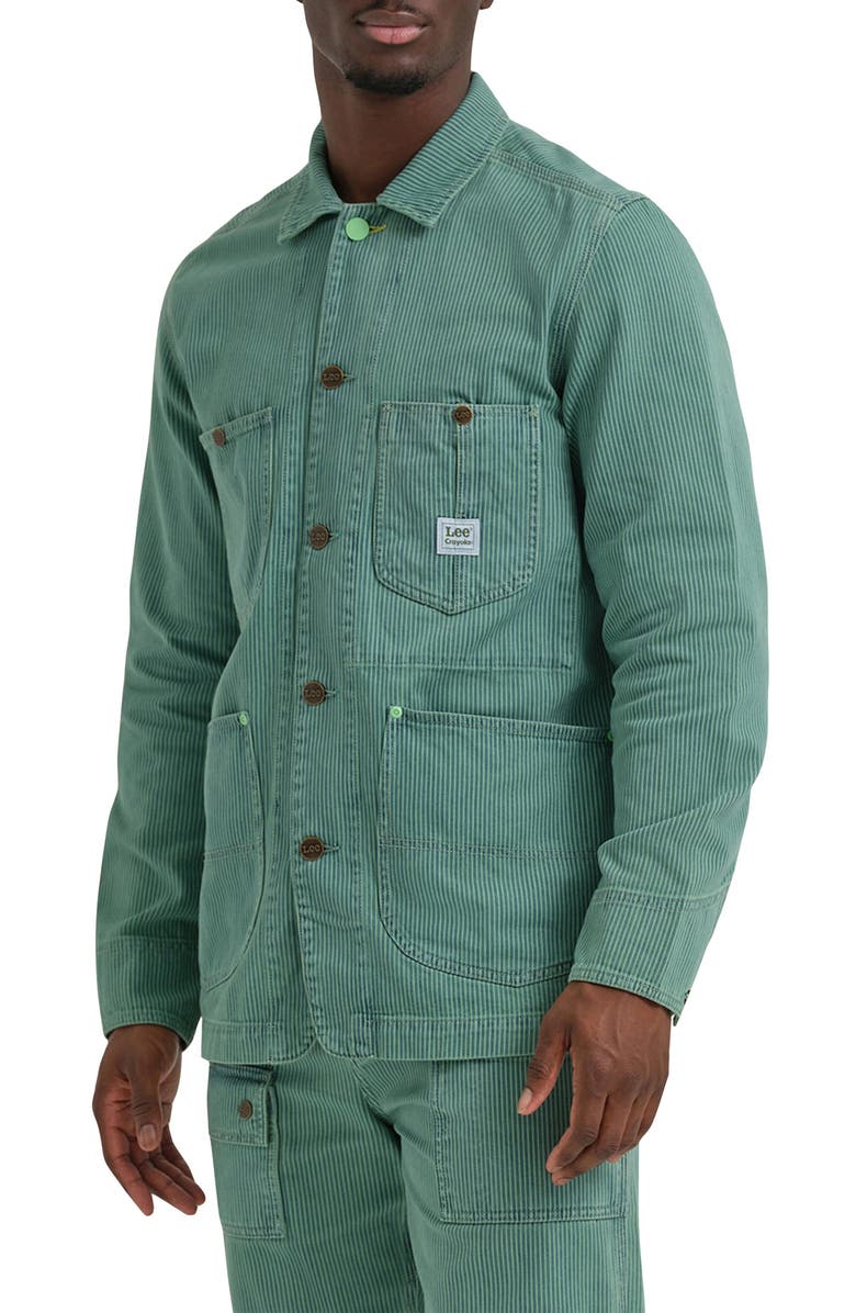 Lee X Crayola Jacket, Main, color, Overdye Magic Mint R