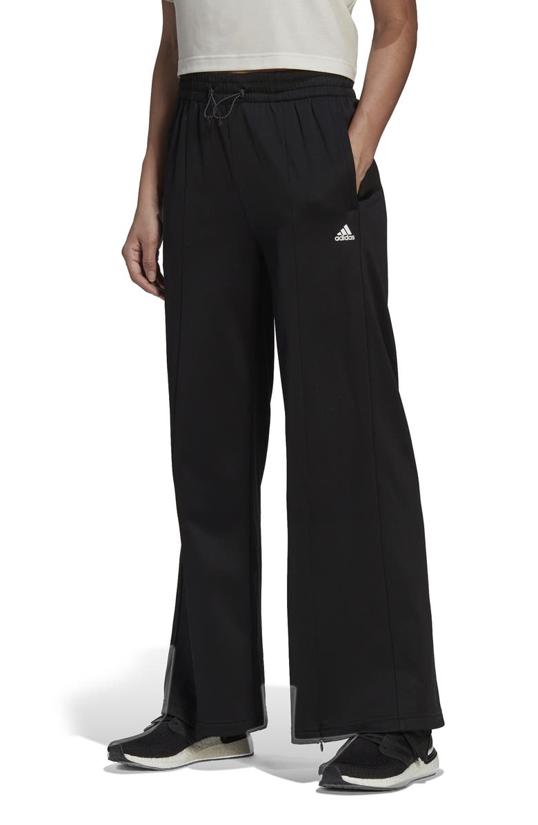 adidas Wide Leg Track Pants, Main, color,