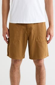 Lucky Brand Loose Carpenter Denim Shorts