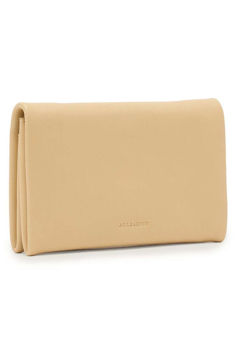 Harluna Leather Bifold Wallet, Alternate, color, MELLOW YELLOW
