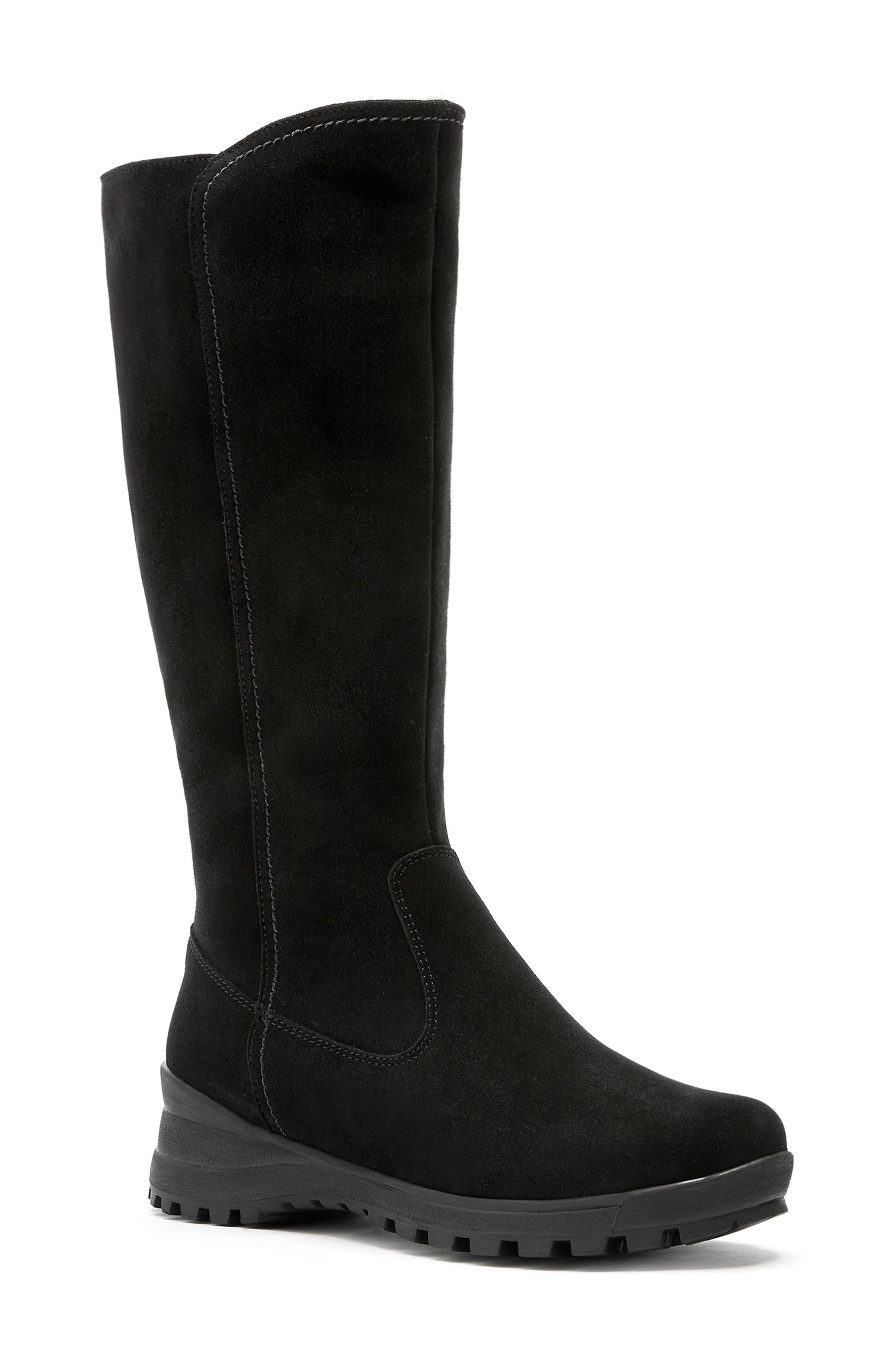 La Canadienne Agnes Wool Lined Wedge Boot, Main, color, 