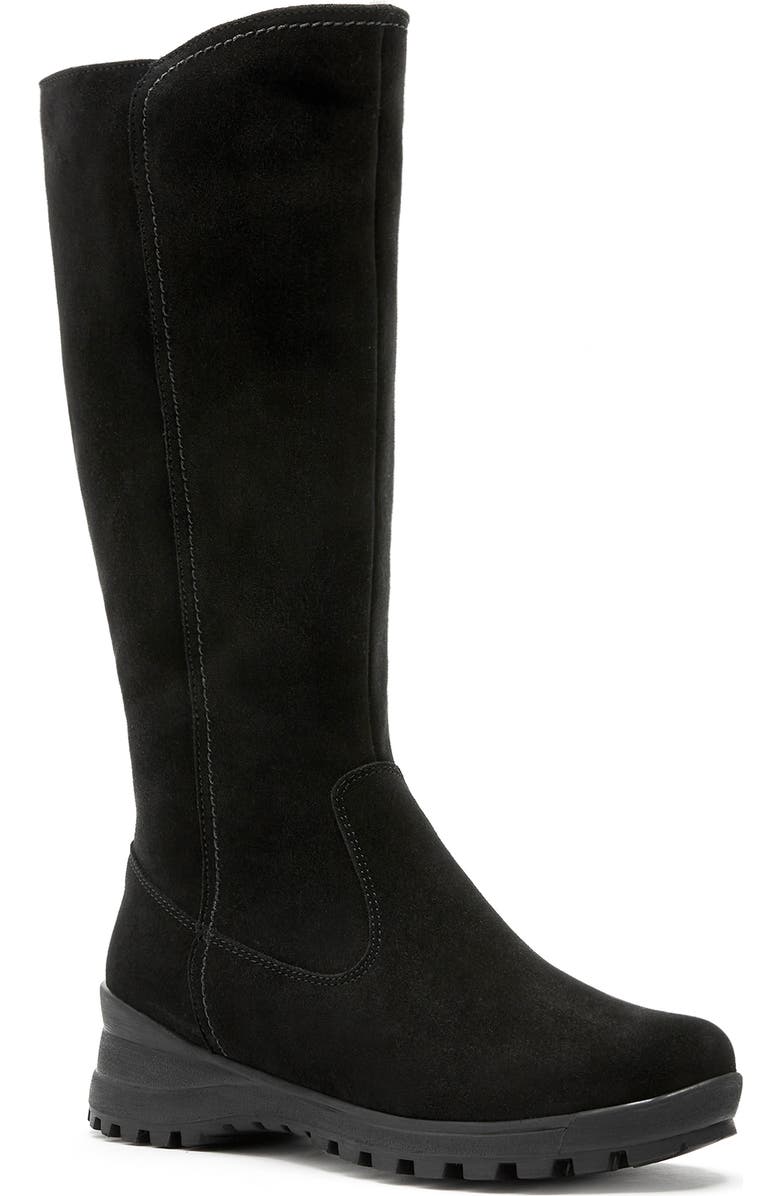 La Canadienne Agnes Wool Lined Wedge Boot, Main, color,