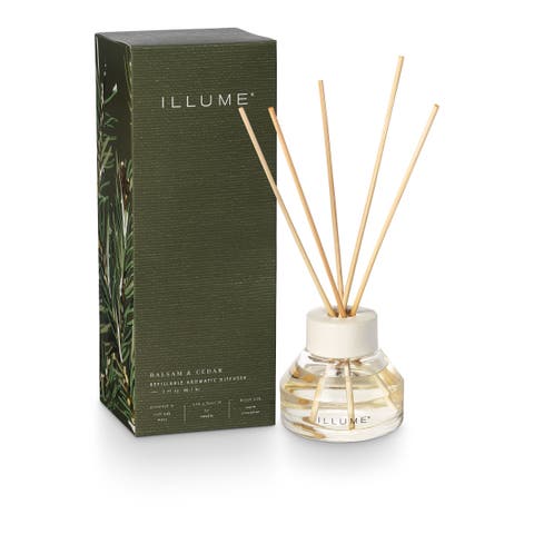 Refillable Aromatic Diffuser, Balsam & Cedar