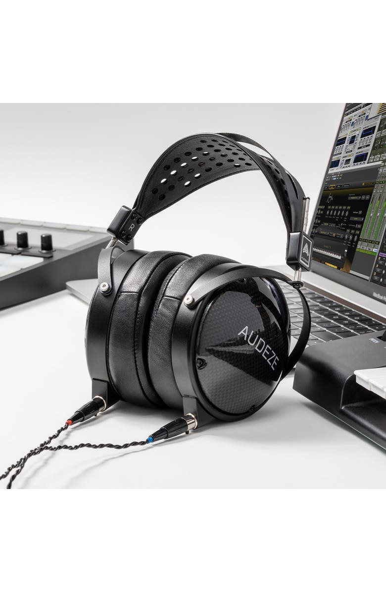 Audeze LCD-XC Closed-Back Over Ear Headphones, Alternate, color, Carbon Fiber