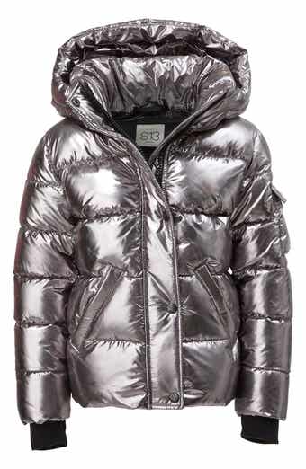 S13 Kids' Ella Metallic Quilted Jacket