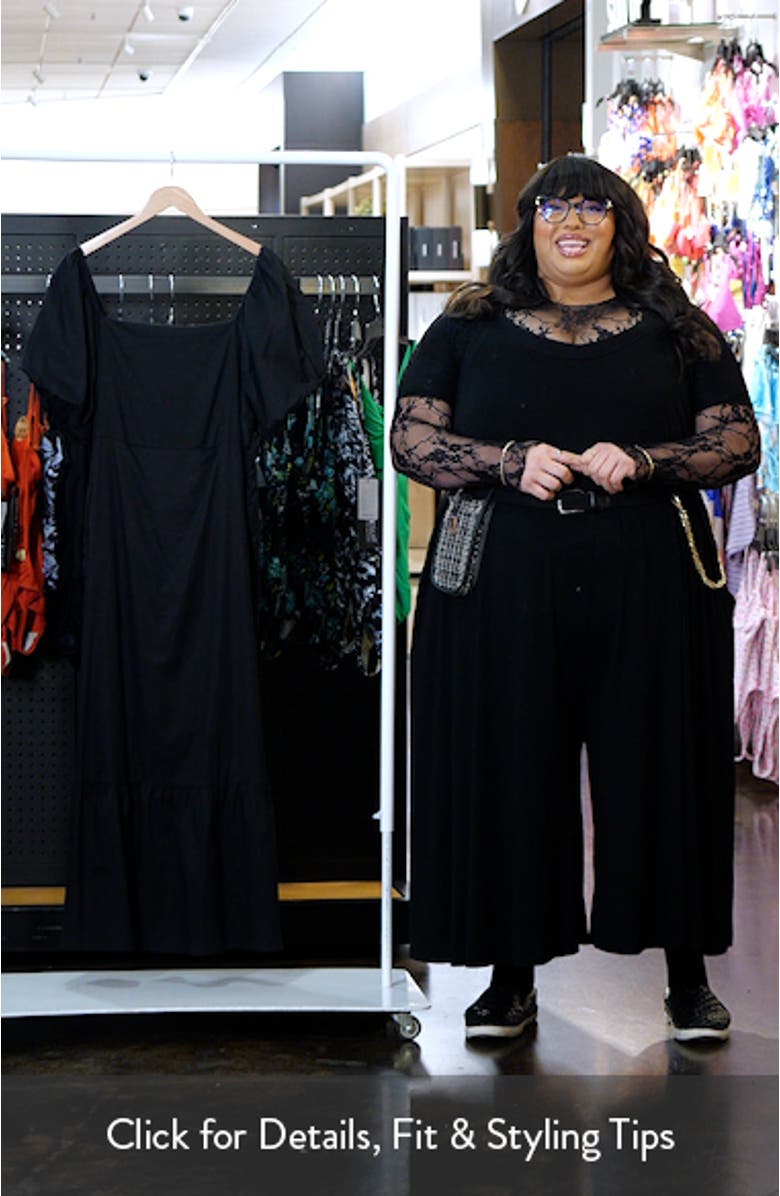 Coraly Xena Puff Sleeve Cotton Maxi Dress, sales video thumbnail