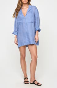 LSPACE Oasis Linen Cover-Up Tunic
