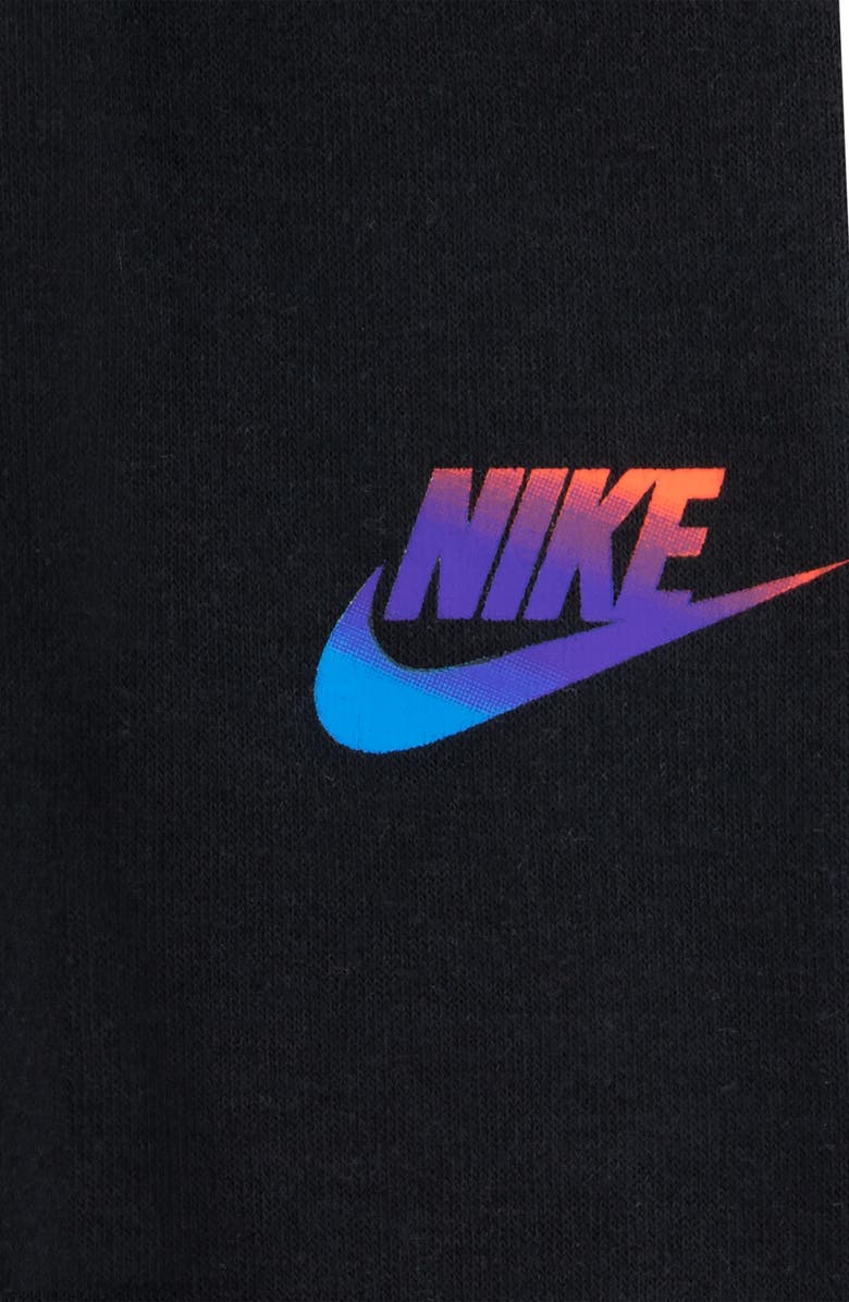 Nike Rise Fleece Crewneck Sweatshirt & Joggers Set, Alternate, color, K5fblack/R