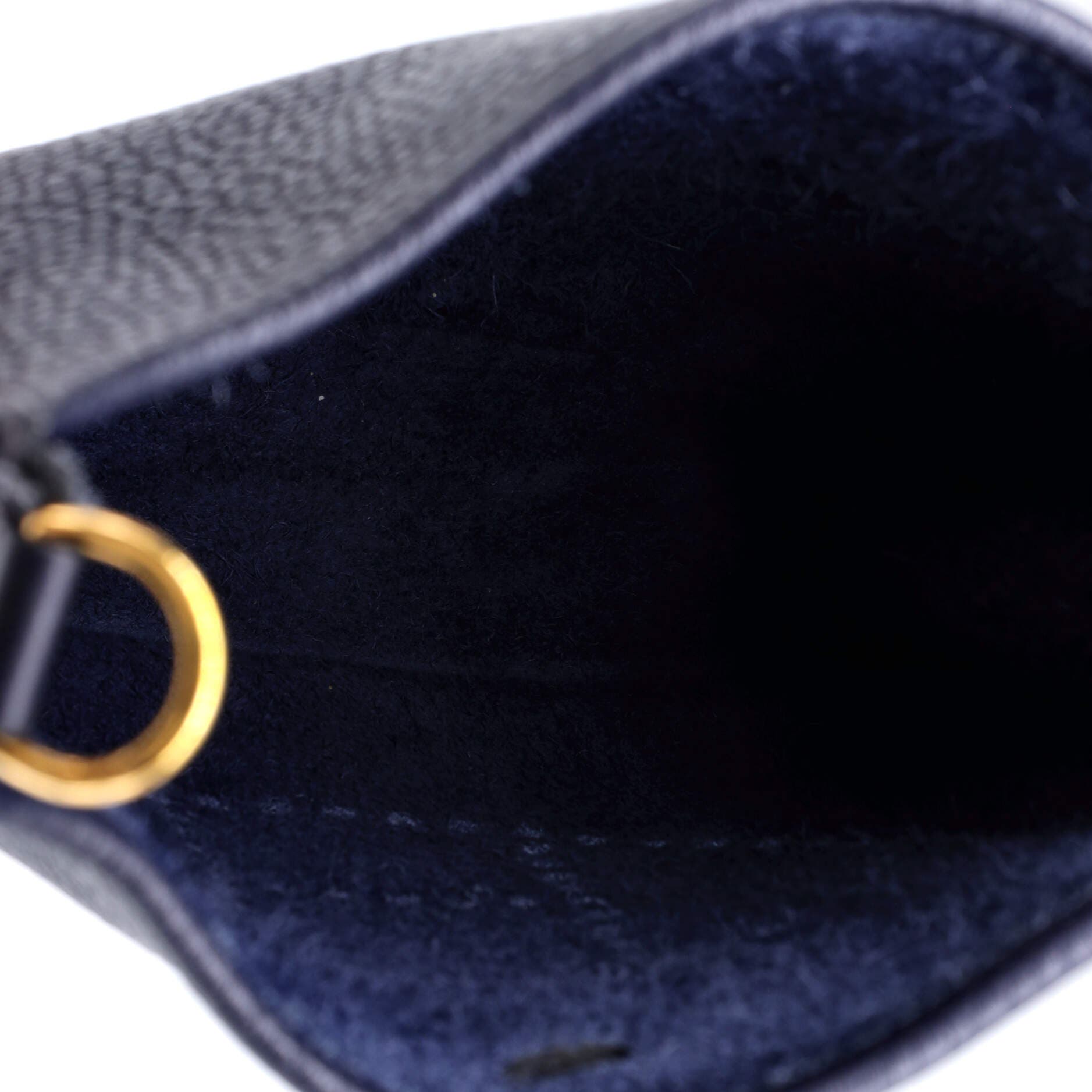 Pre-Owned Hermes Evelyne Bag Gen III Clemence TPM, Alternate, color, Bleu Nuit