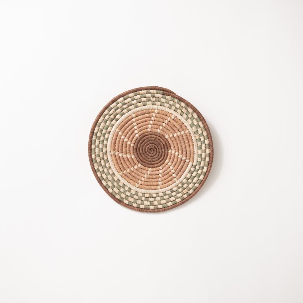 Maadili Collective Picnic Trivet ~ Elevate Collection In Brown