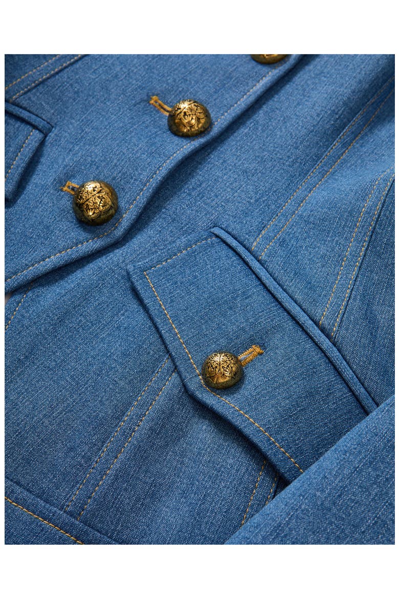 Randy Denim Dickey Jacket, Alternate, color, COSMO