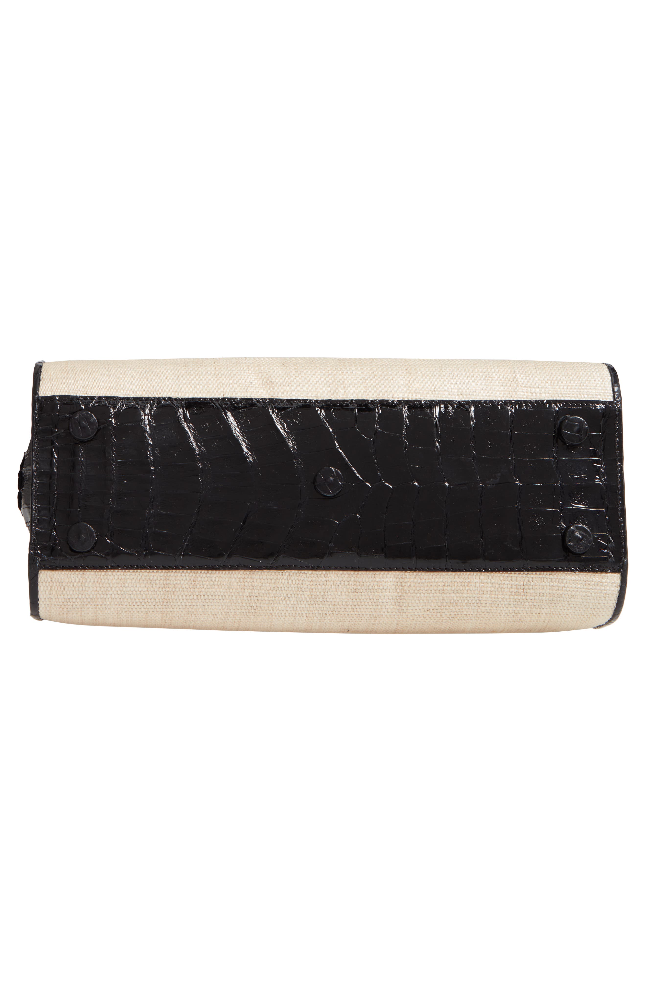 Nancy Gonzalez Small Genuine Crocodile Top Handle Bag, Alternate, color, 