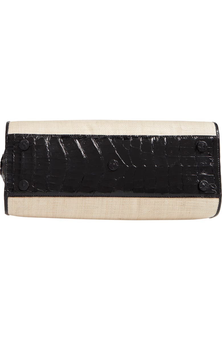 Nancy Gonzalez Small Genuine Crocodile Top Handle Bag, Alternate, color,