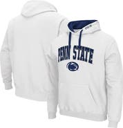 COLOSSEUM Men's Colosseum White Penn State Nittany Lions Big & Tall Arch & Logo 2.0 Pullover Hoodie