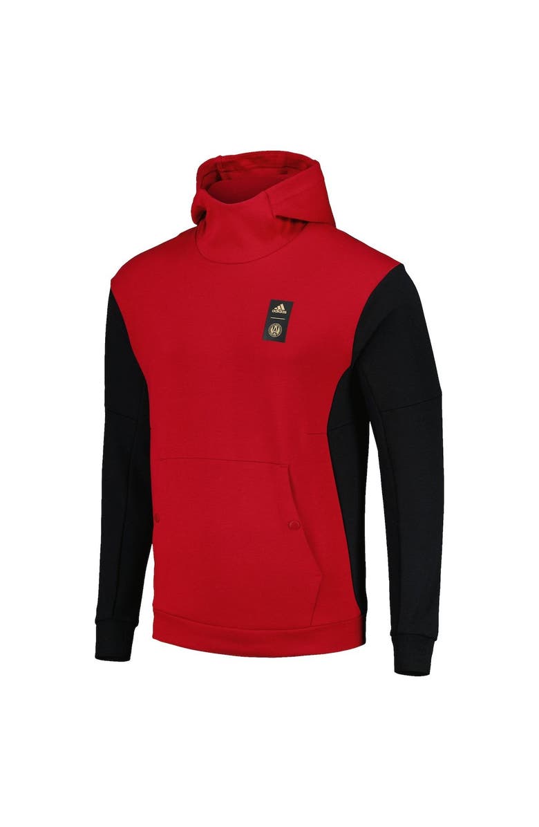 adidas Men's adidas Red Atlanta United FC 2023 Player Travel Pullover Hoodie, Alternate, color, Red