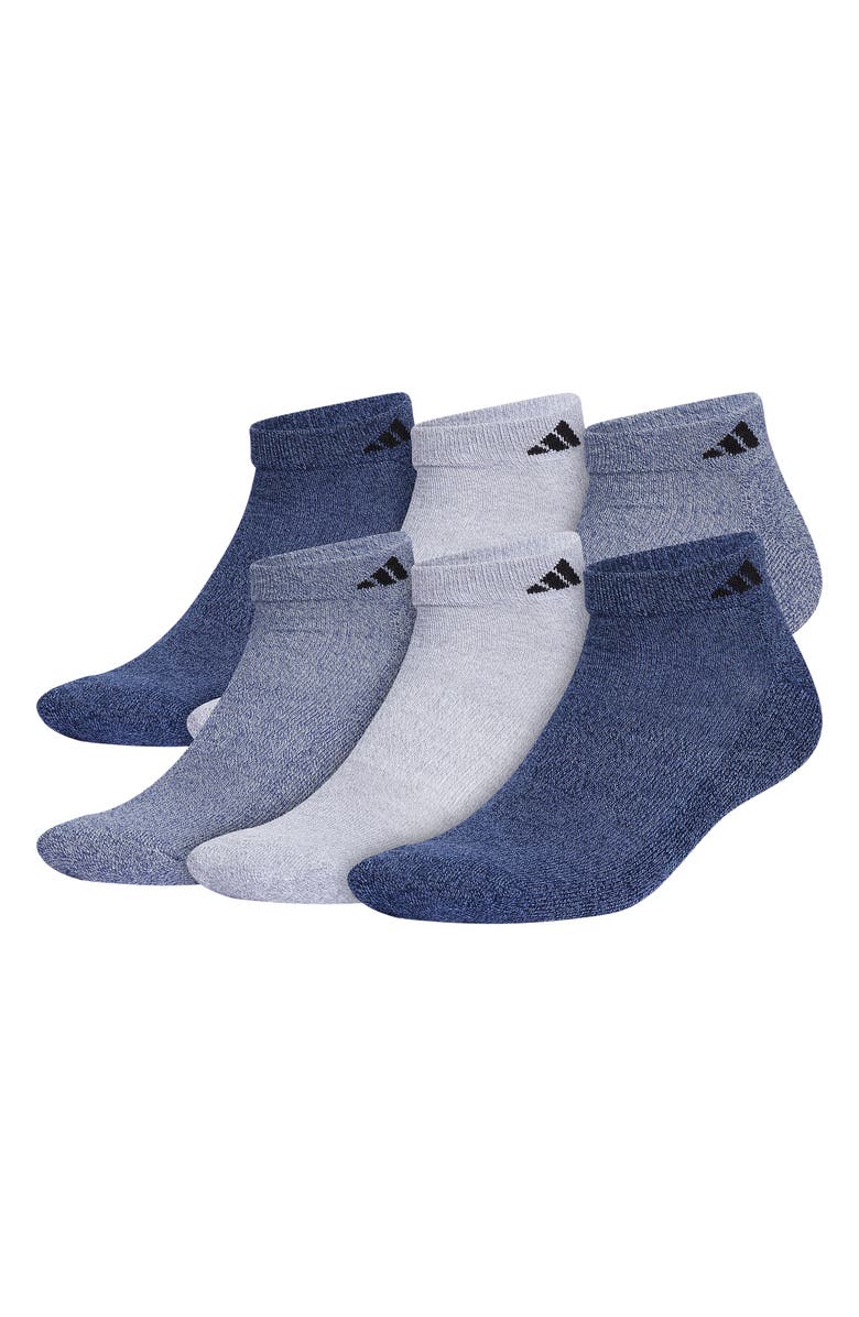 adidas Climacool 6-Pack Low Cut Socks, Main, color, 