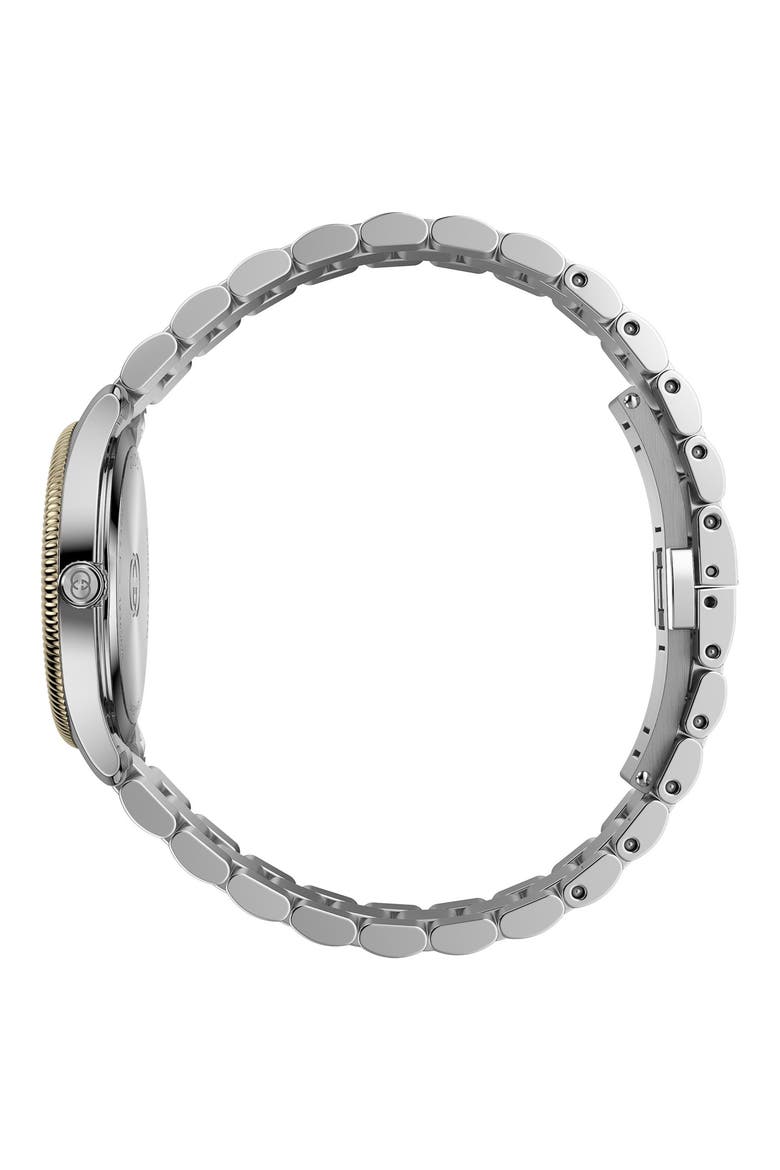 G-Timeless Diamond Slim Bracelet Watch, 29mm, Alternate, color, SILVER