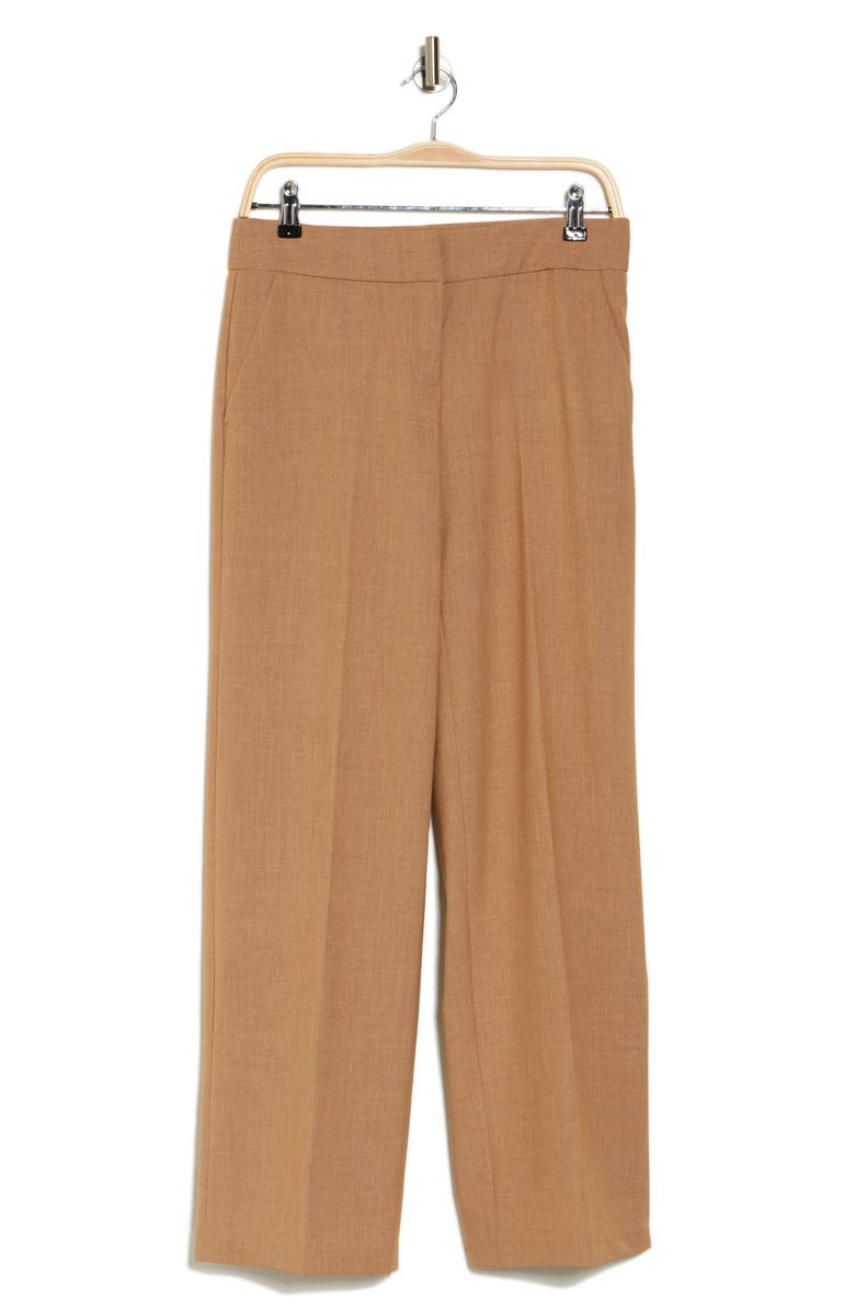 Amanda & Chelsea Wide Leg Trousers, Alternate, color, Camel