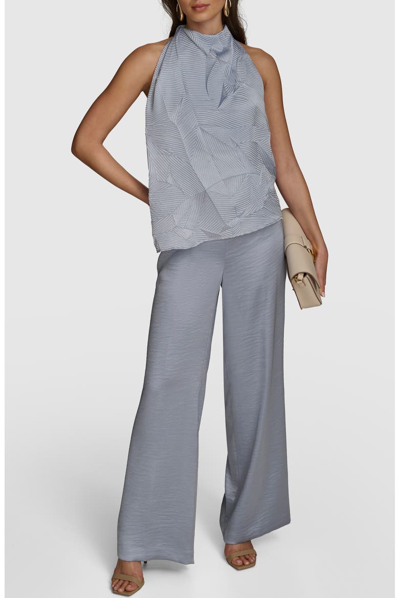 Crinkle Top, Alternate, color, GLACIAL BLUE