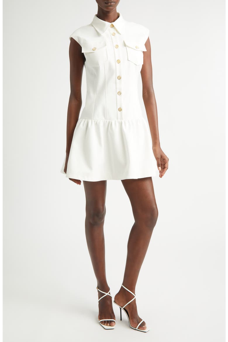 Sofi Cap Sleeve Minidress, Main, color, IVORY