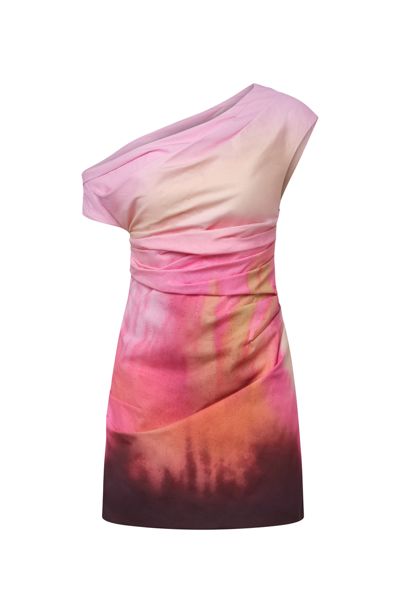 AMUR Ysella off the shoulder mini, Main, color, Flora In Focus